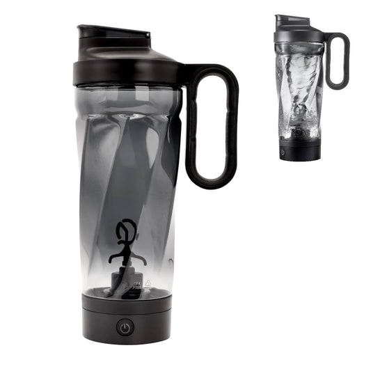 Daasigwaa Electric Protein Shaker Bottle 34 oz Blender Bottles For Protein Mixes | Tritan | BPA Free| Portable Mixer Cup Rechargeable Shake Cups And Meal Replacement Shakes(Black)
